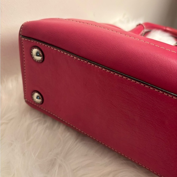 Coach Pink Madeline Leather Shoulder Bag / Tote - Picture 8 of 11